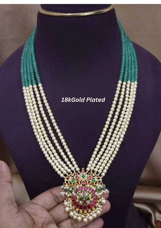 Jadau kundan gold plated rani haram