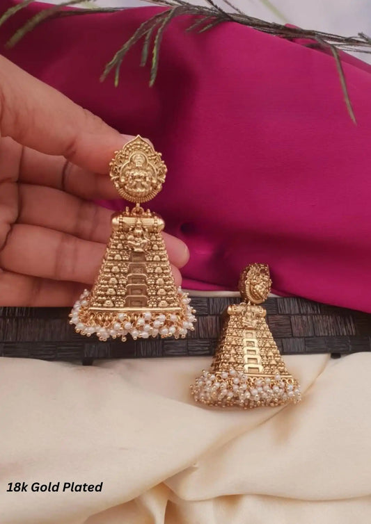 Kundan Earrings South Indian Imitation Jewellery Online | Sonaaz Hyderabad