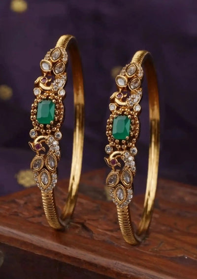 Kundan Bangles Traditional Jewellery | Sonaaz