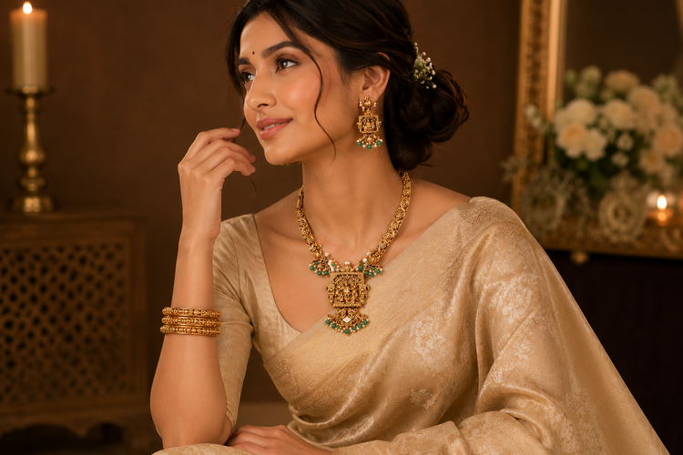 Polki Bridal Set