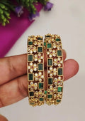Kundan Bangles Imitation Jewellery Online | Sonaaz India