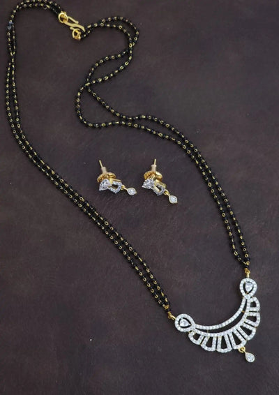 American Diamond Mangalsutra Online | Sonaaz