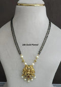 Kundan temple jewelry 18K gold plated mangalsutra