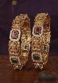 Kundan Bangles South Indian Imitation Jewellery Online | Sonaaz Hyderabad