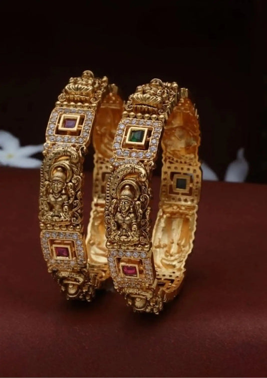 Kundan Bangles South Indian Imitation Jewellery Online | Sonaaz Hyderabad
