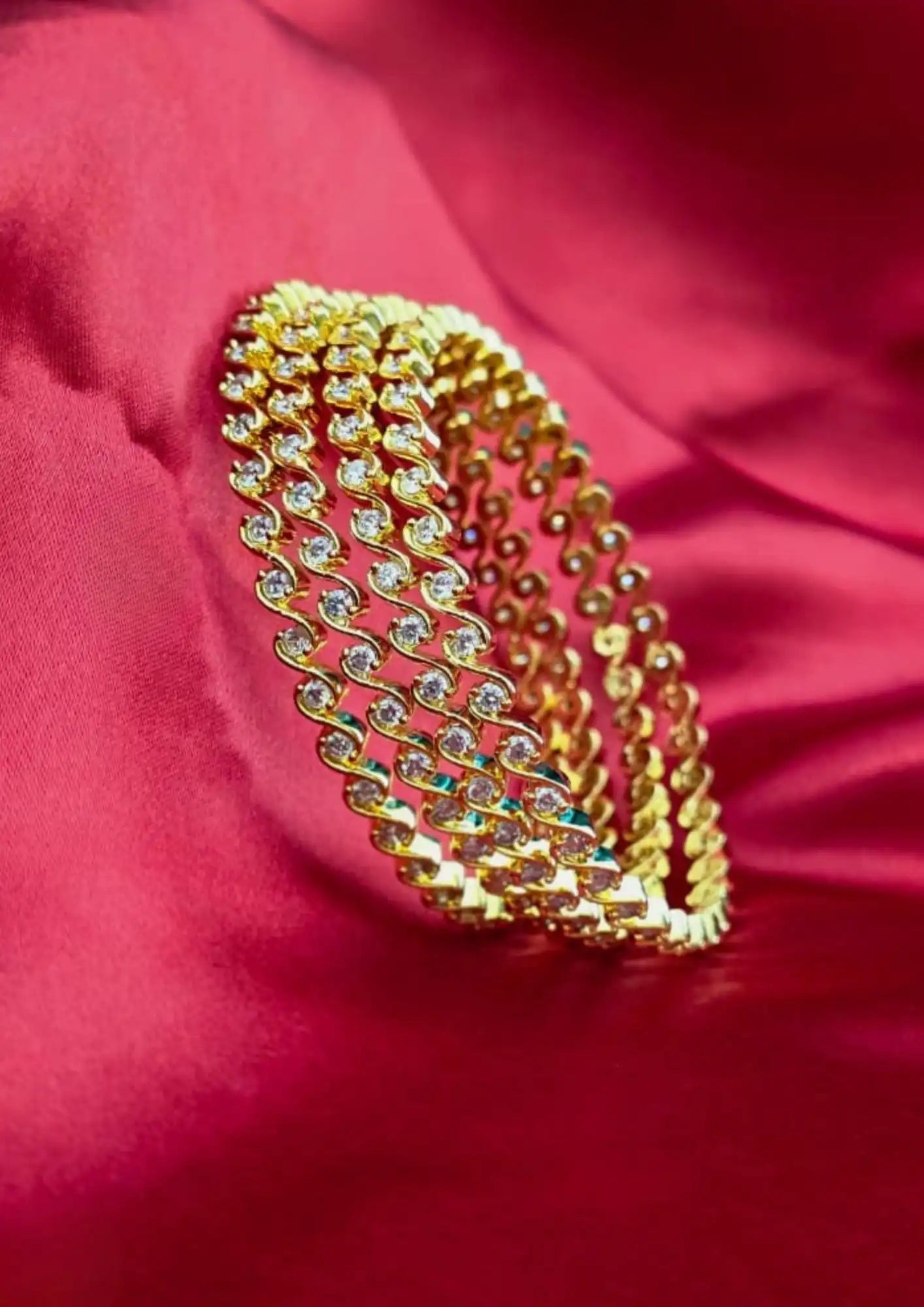 Kundan Bangles Set Imitation Jewellery Online | Sonaaz India
