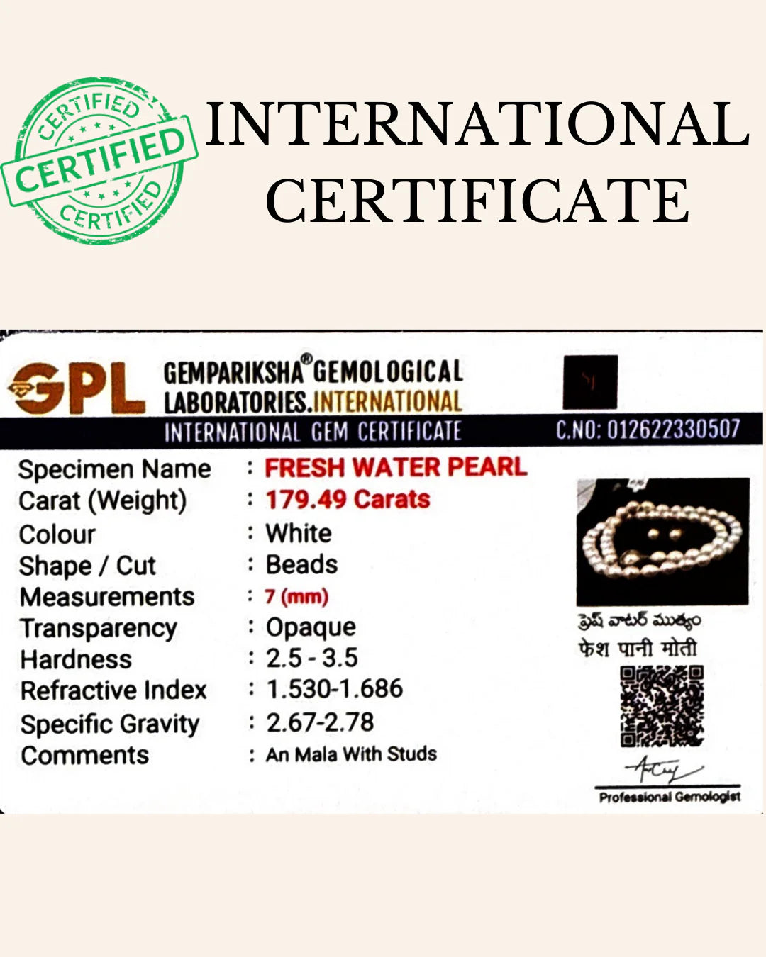 8mm Fresh Water Pearls Set