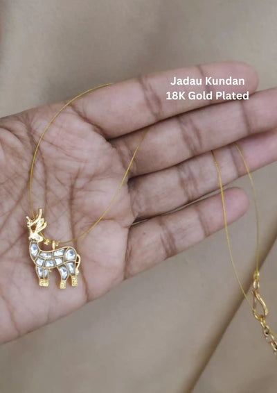 Jadau kundan 18k Gold plated Necklace
