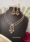 American Diamond Necklace Set Imitation Jewellery Online | Sonaaz India