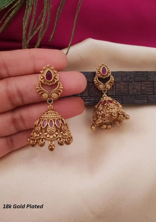Kundan Earrings Imitation Jewellery Online | Sonaaz India