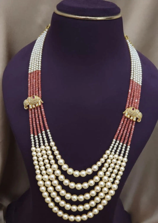 Pearl Long Haram Imitation Jewellery Online | Sonaaz India