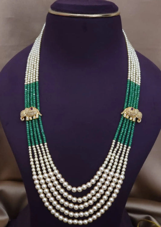 Pearl Long Haram Imitation Jewellery Online | Sonaaz India