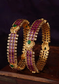 Kundan Bangles Imitation Jewellery Online | Sonaaz India