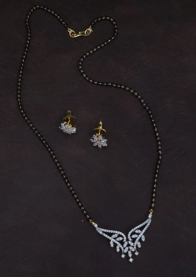 American Diamond Mangalsutra Gift for Her | Sonaaz
