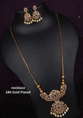Pearl Necklace Set Imitation Jewellery Online | Sonaaz India