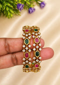 Kundan Bangles Gold Plated | Sonaaz