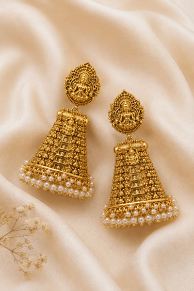 Kundan Earrings Festive Jewellery | Sonaaz