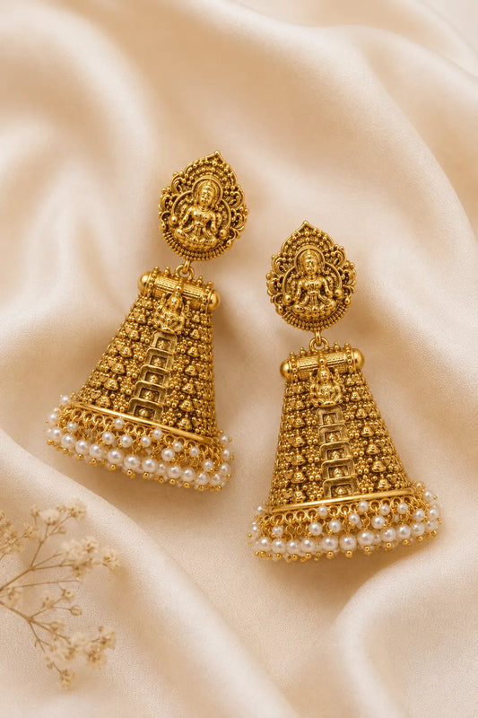 Kundan Earrings Festive Jewellery | Sonaaz