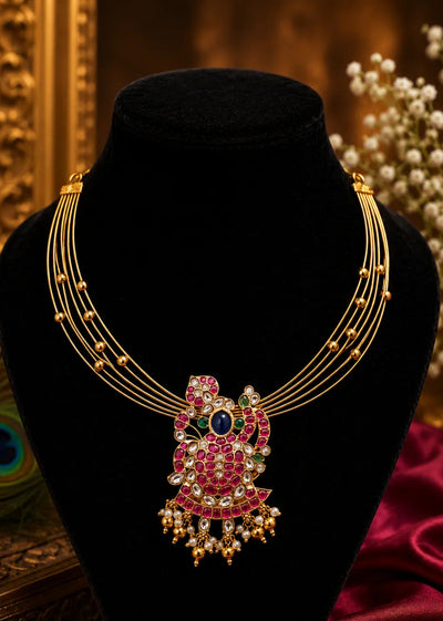 Kundan Pendant Set Heritage Jewellery | Sonaaz