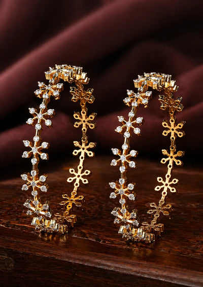 American Diamond Bangles Online | Sonaaz