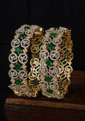 American Diamond Openable Bangles Gift for Her | Sonaaz