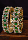 American Diamond Openable Bangles for Women | Sonaaz