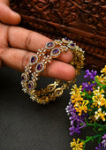 American Diamond Bangles Online | Sonaaz