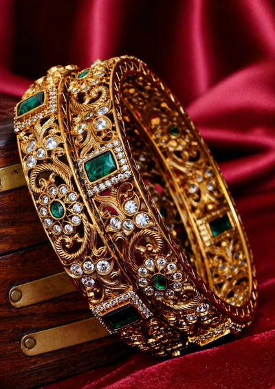 Kundan Bangles Gift for Her | Sonaaz